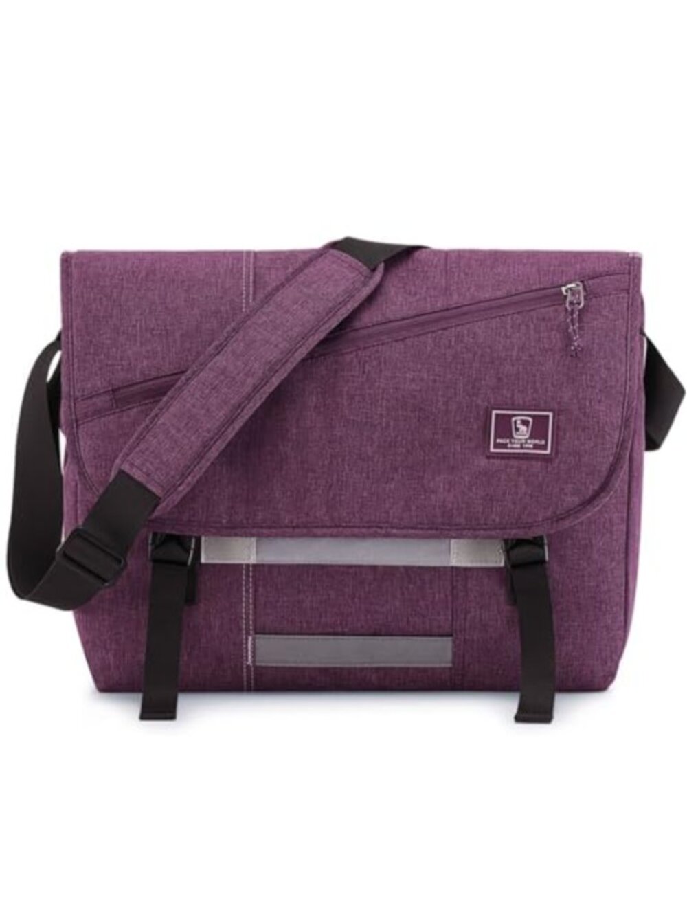 Waterproof Canvas Messenger Bag Lightweight Laptop Bag for Work Travel